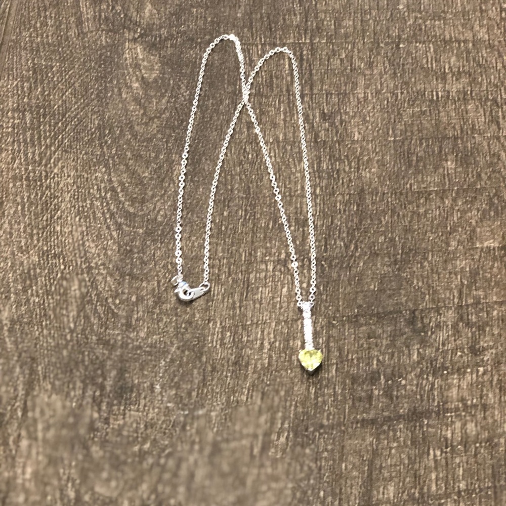 925 stamped silver pendant